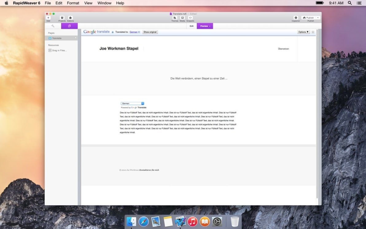 Translate Stacks Addon by Weaver's Space